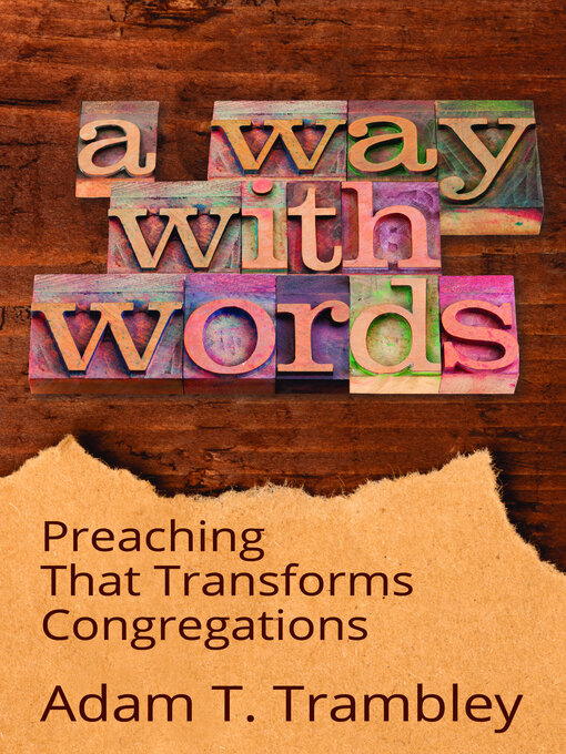 Title details for A Way with Words by The Rt. Rev. Sean W. Rowe - Available